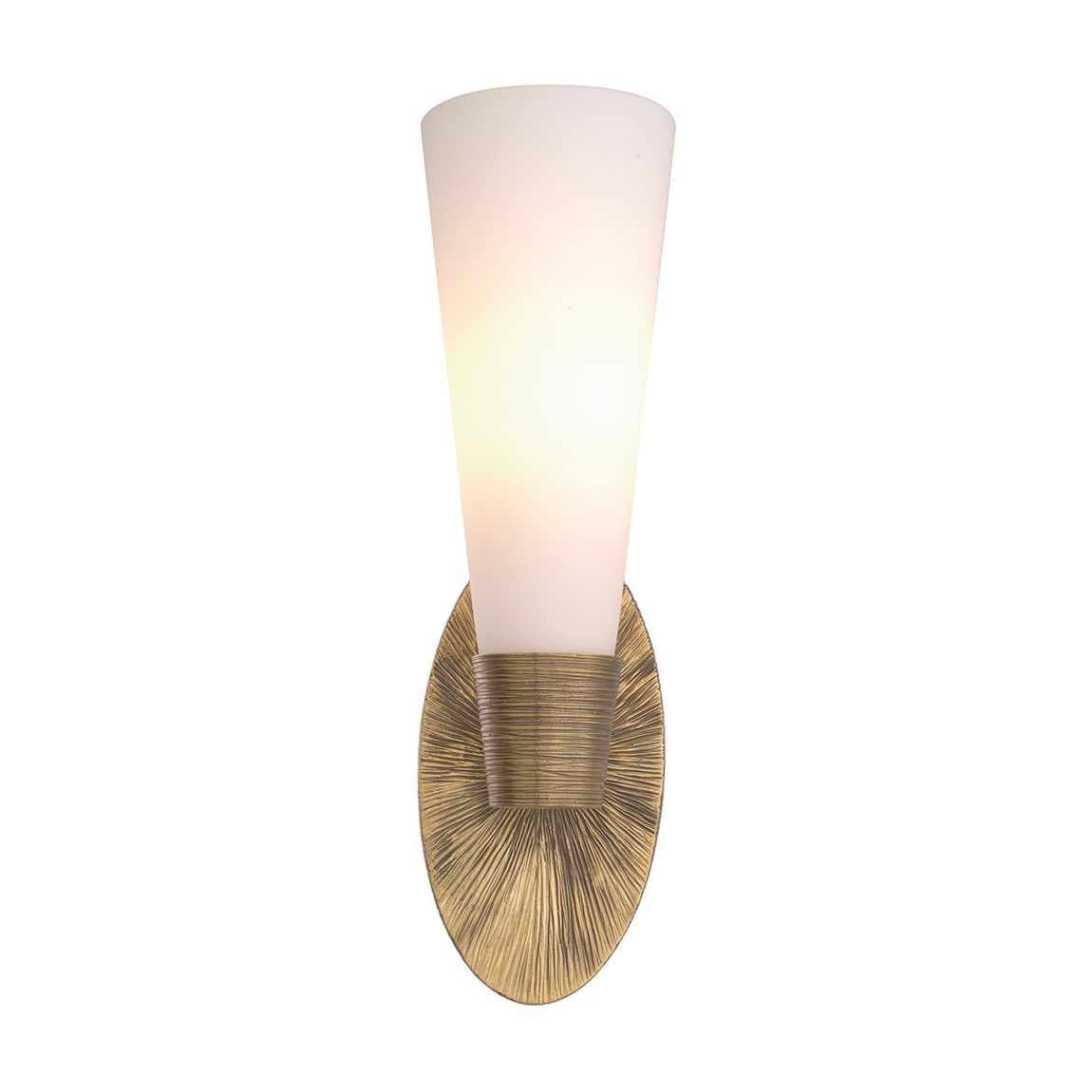 Nolita Wall Lamp Single, Brass main product photo