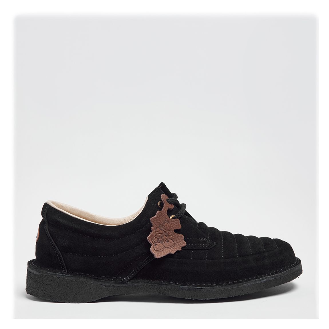 Black Jagger Leather Lace Up Shoe main product photo