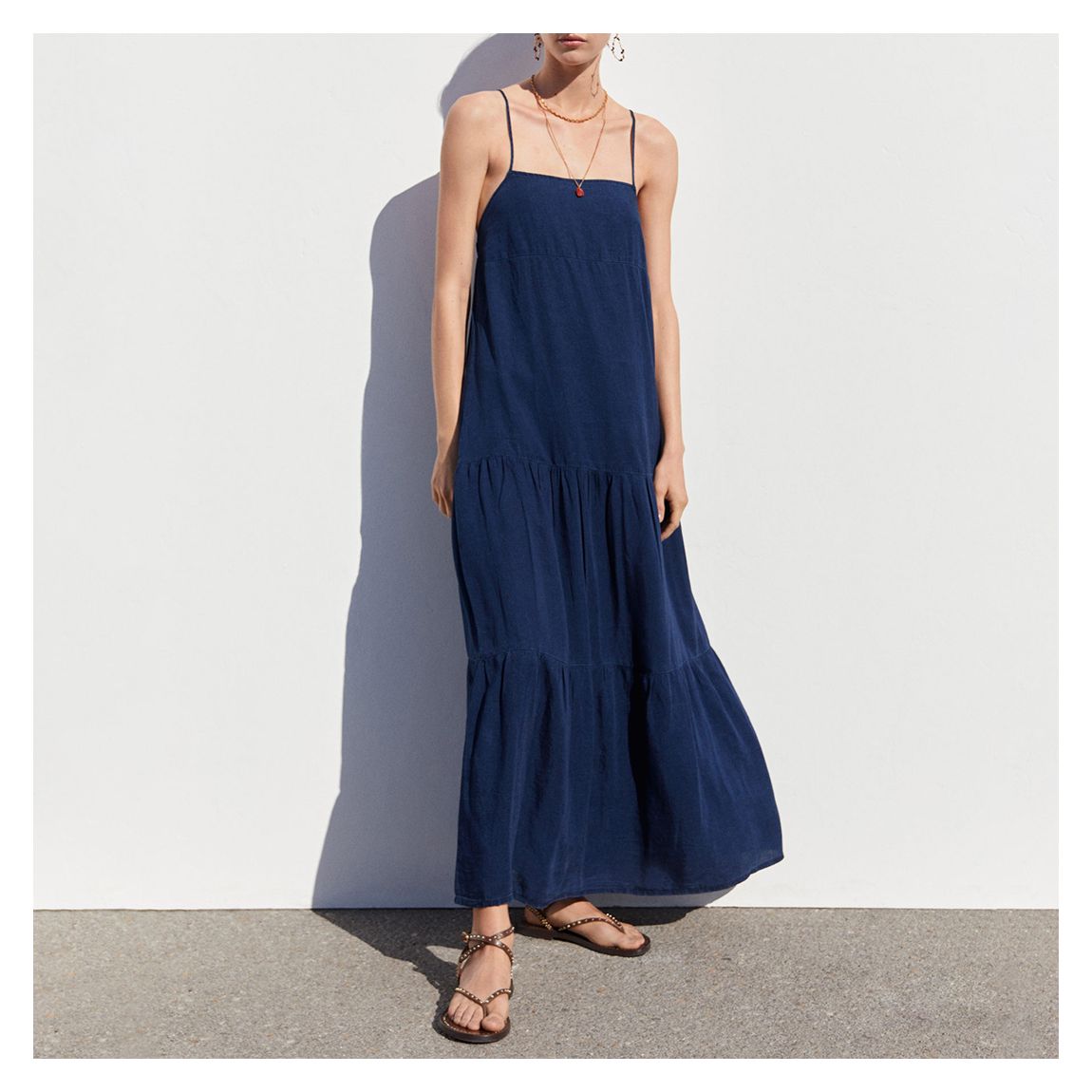 Dark Blue Long Dress main product photo