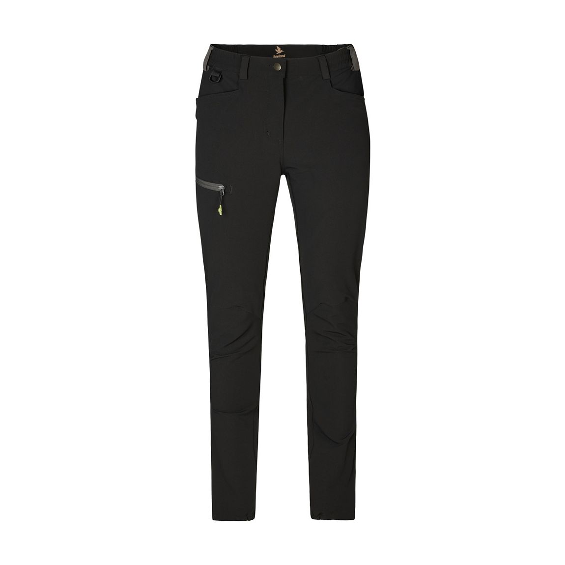 Black Womens Stretch Trousers main product photo