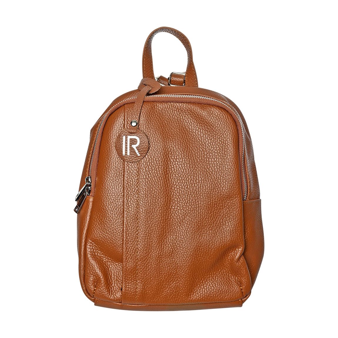Brown Italian Leather Backpack main product photo