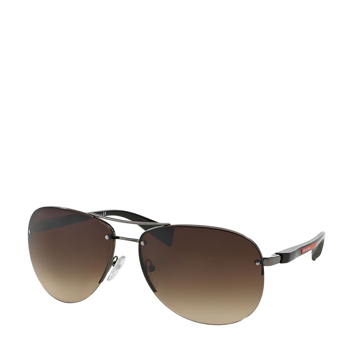 Men's Brown Prada Sunglasses 62mm main product photo