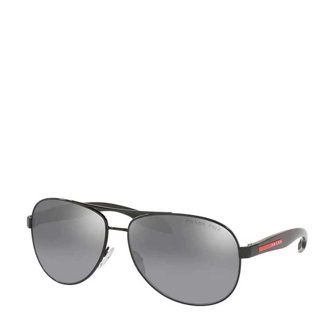 Men's Gunmetal Prada Sunglasses 52mm main product photo