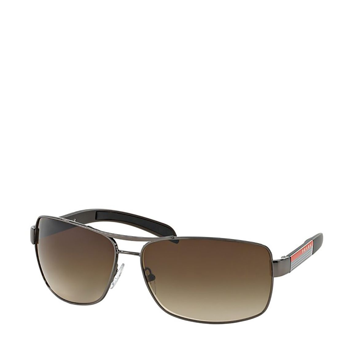 Men's Gunmetal Prada Sunglasses 65mm main product photo