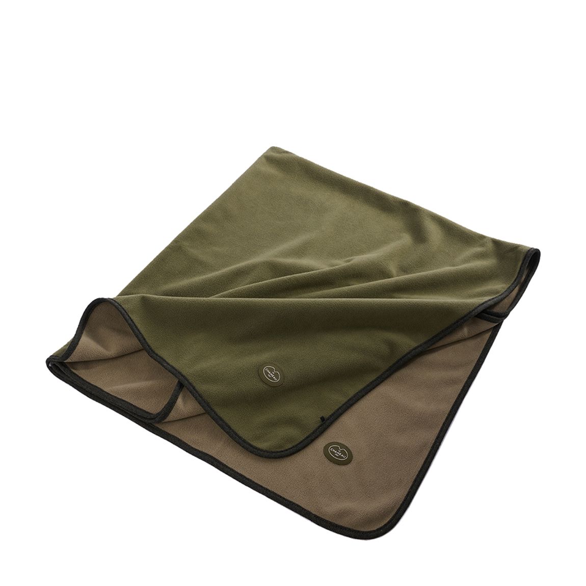 Waterproof Fleece Throw - Large, Vert Chameau main product photo