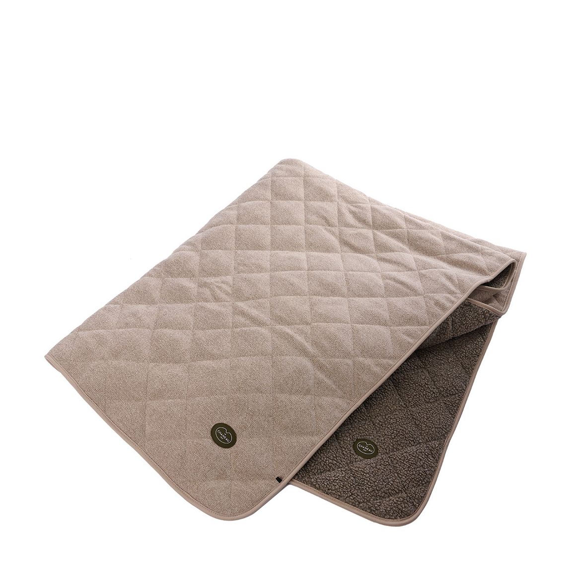 Quilted Throw - Large, Oatmeal main product photo