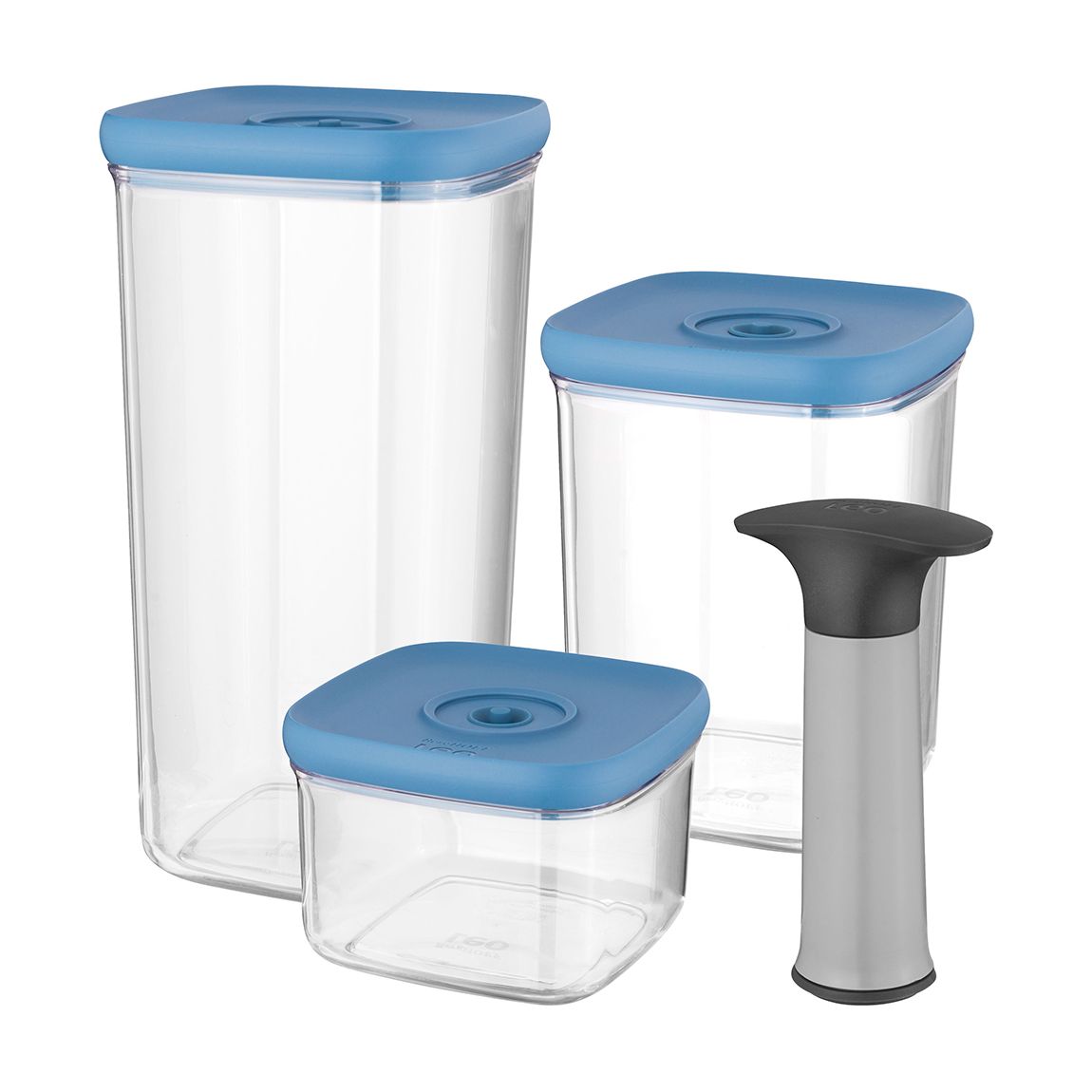 4 Piece Vacuum Food Containers main product photo