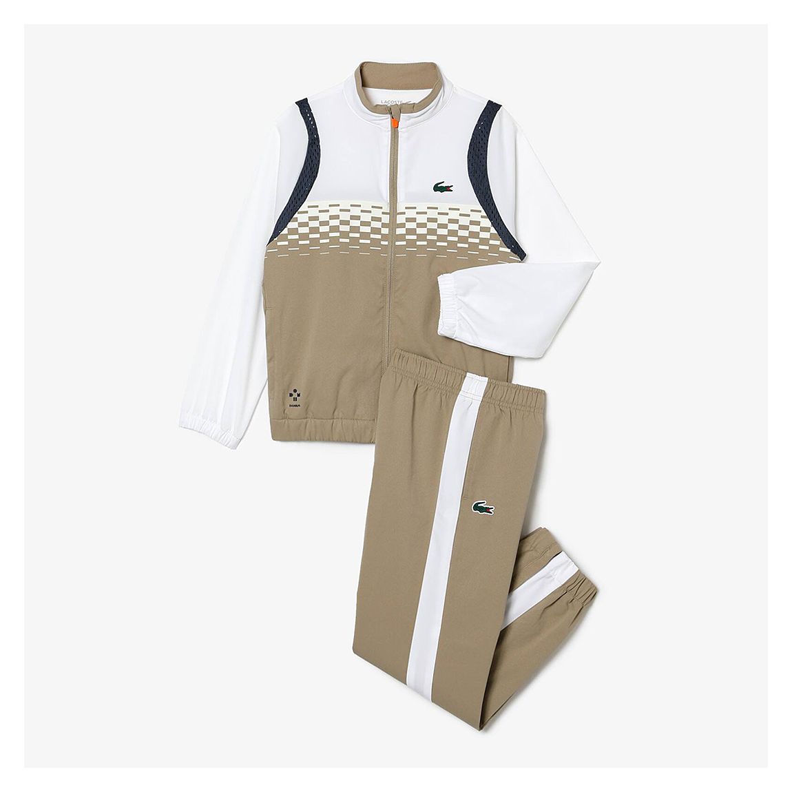 Teen Boy's White 2 Piece Tracksuit main product photo