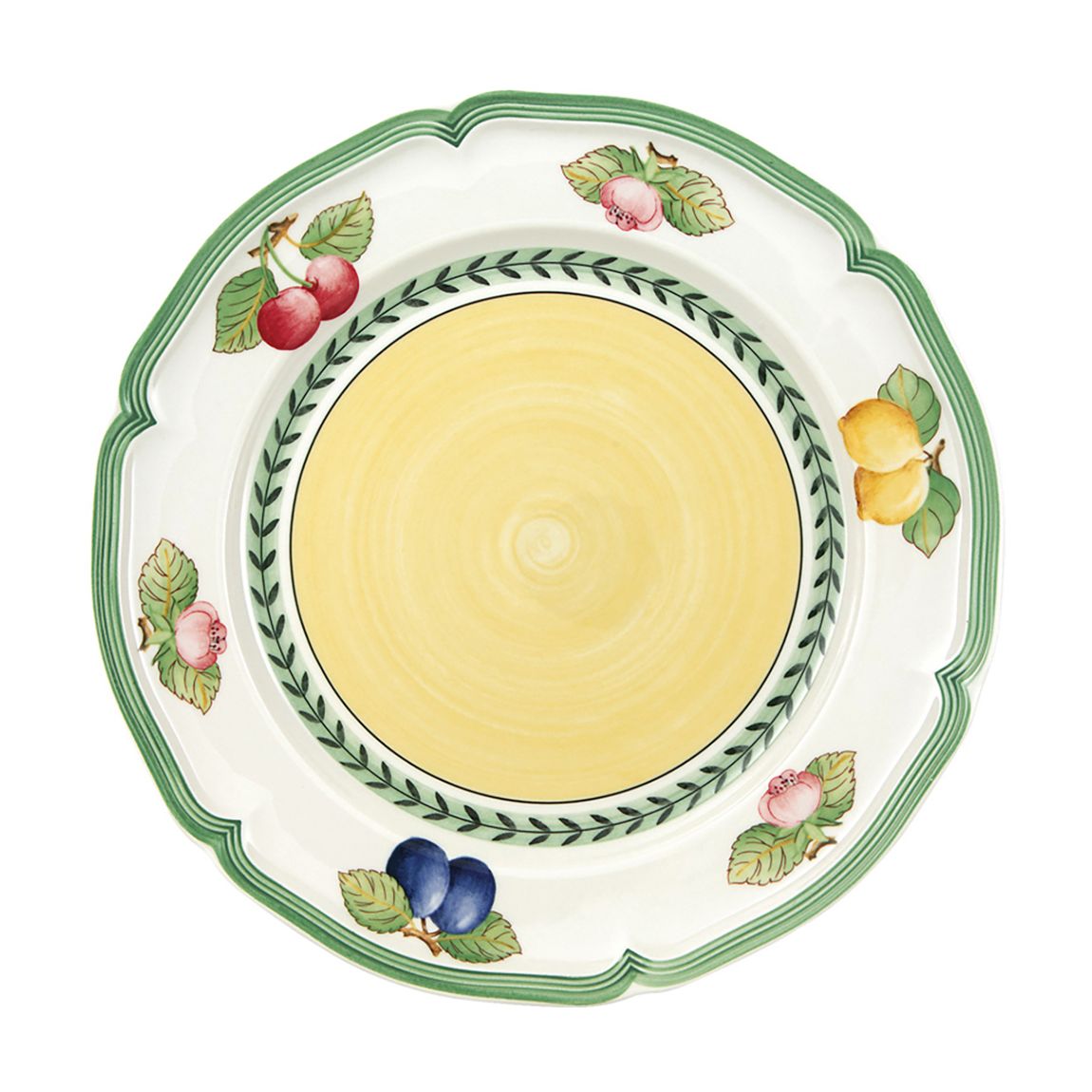 Set of 4 French Garden Fleurence Dinner Plates main product photo