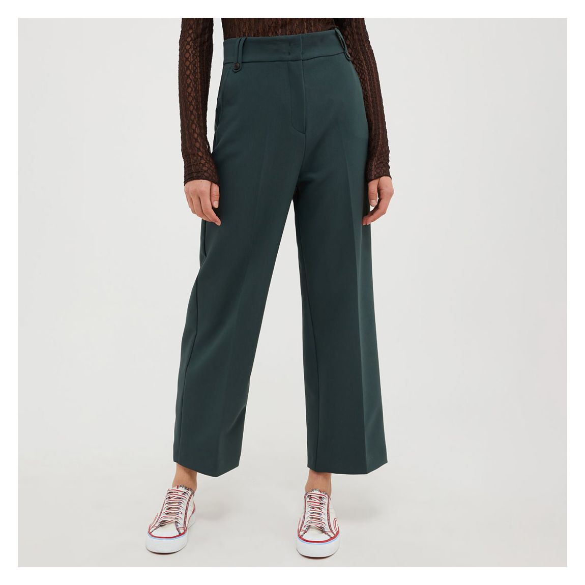 Green Barabba trouser main product photo