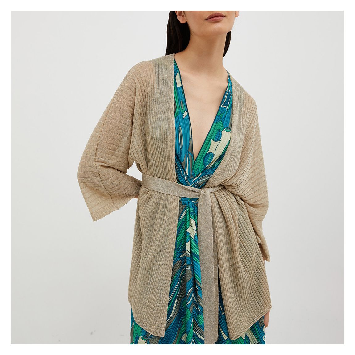 Beige Edera Cardigan main product photo