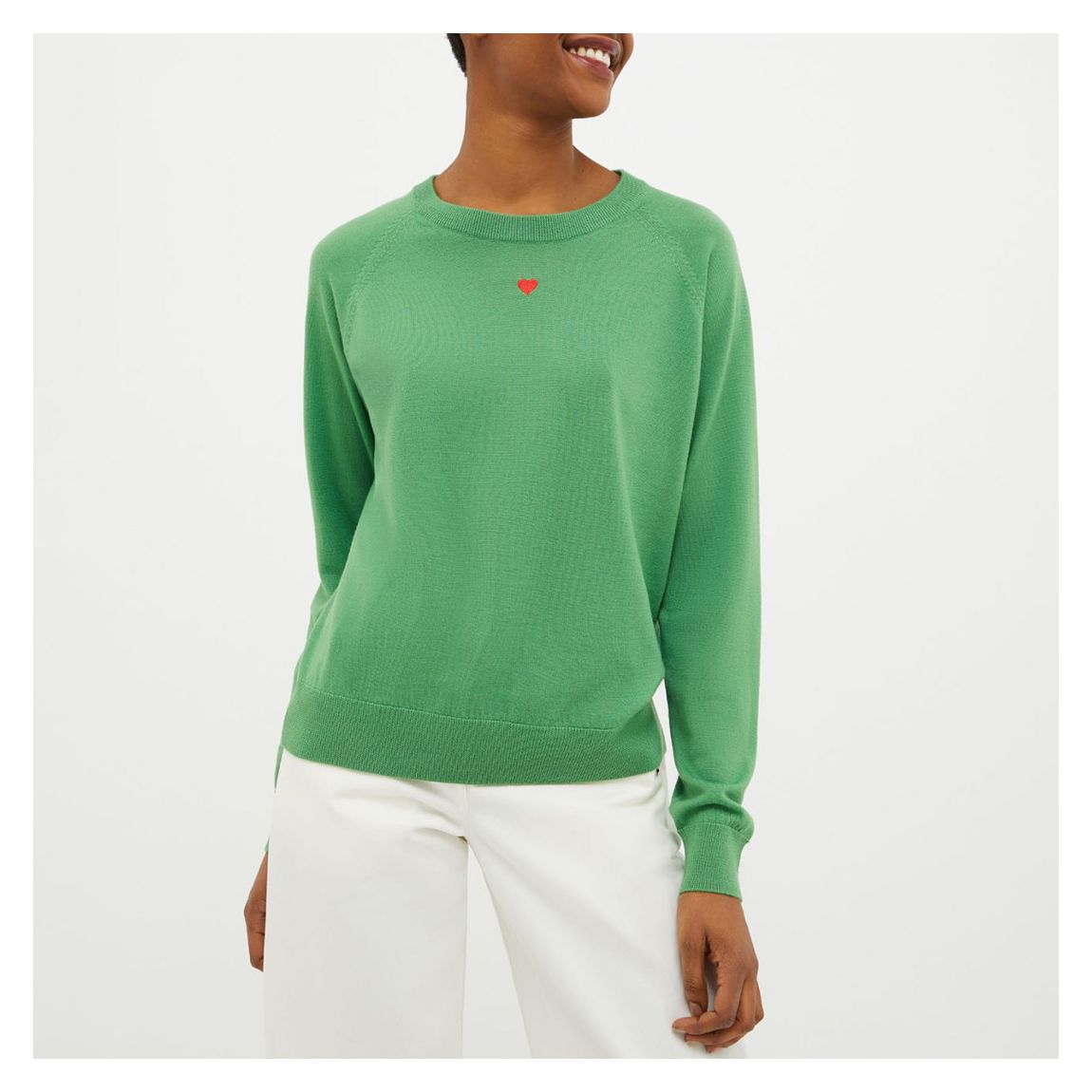 Green Wool Doberman Jumper main product photo