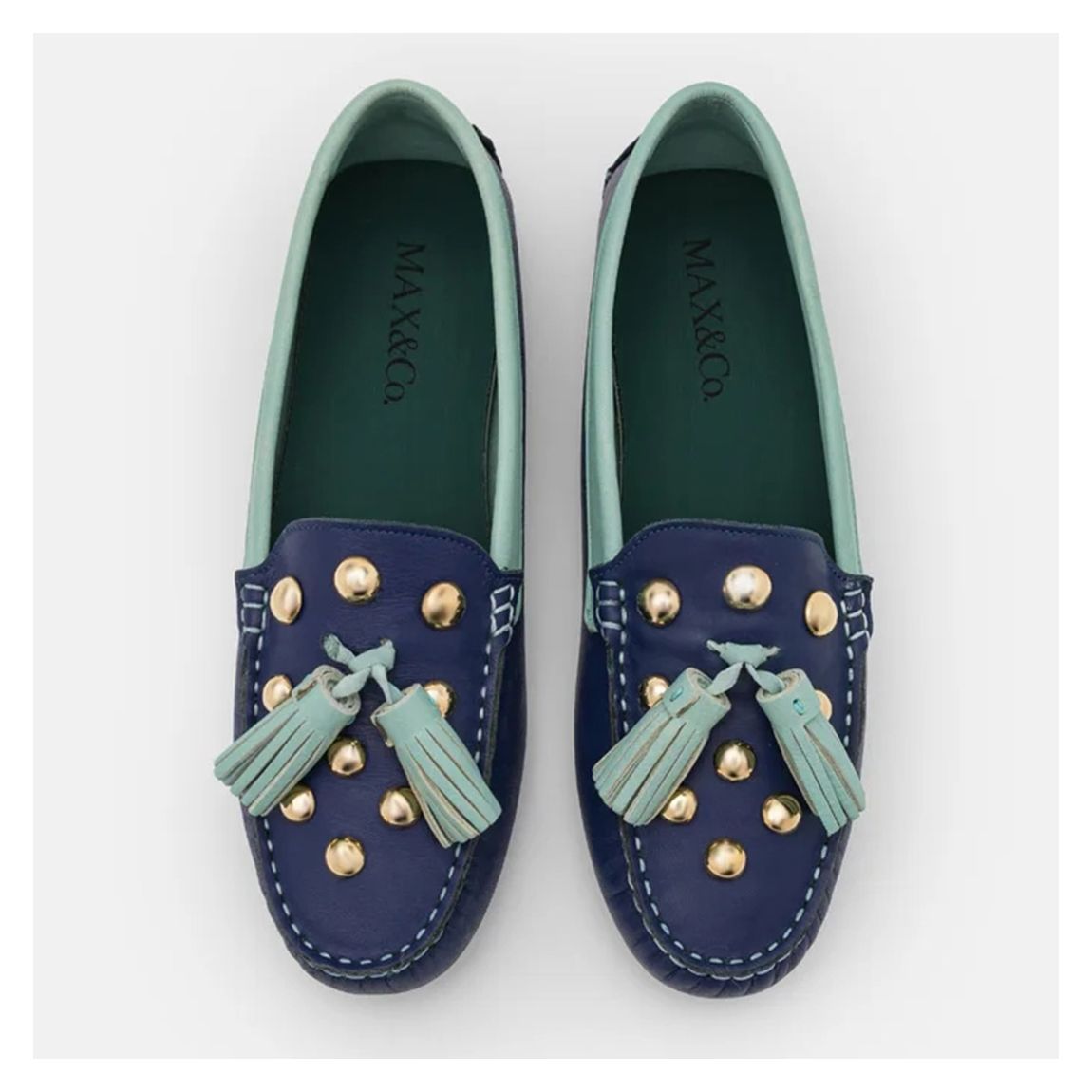 Navy Tassle Avenue Shoe main product photo