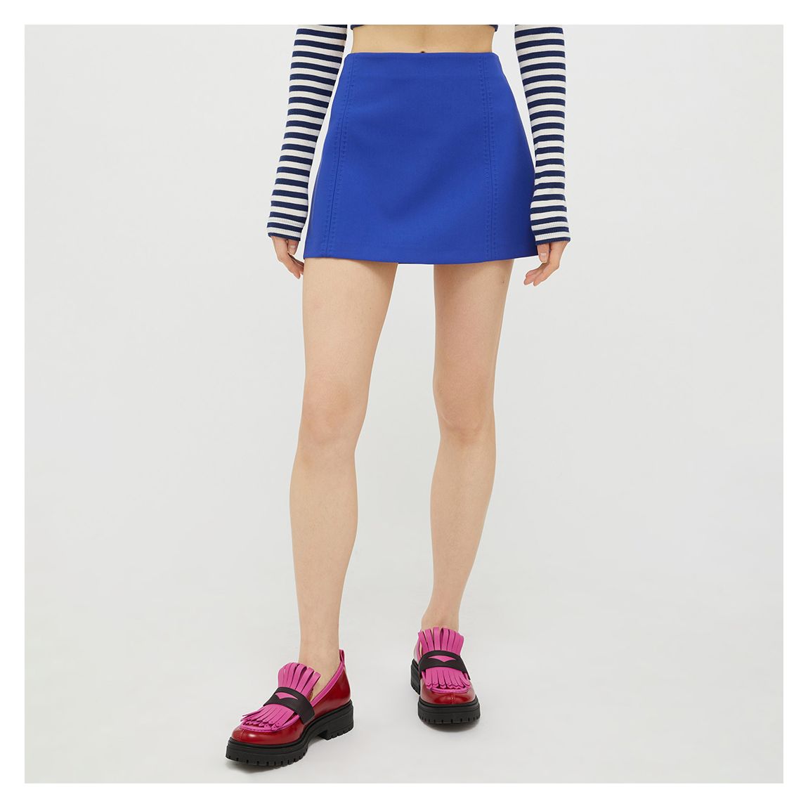 Blue Defilare Skirt main product photo