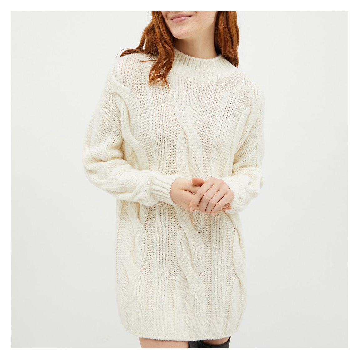 Ivory Wool Blend Florence Jumper main product photo