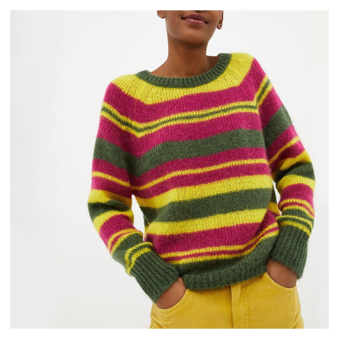 Green Wool Blend Jumper main product photo