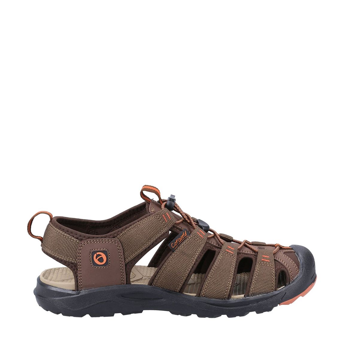 Brown Marshfield Recycled Walking Sandal main product photo