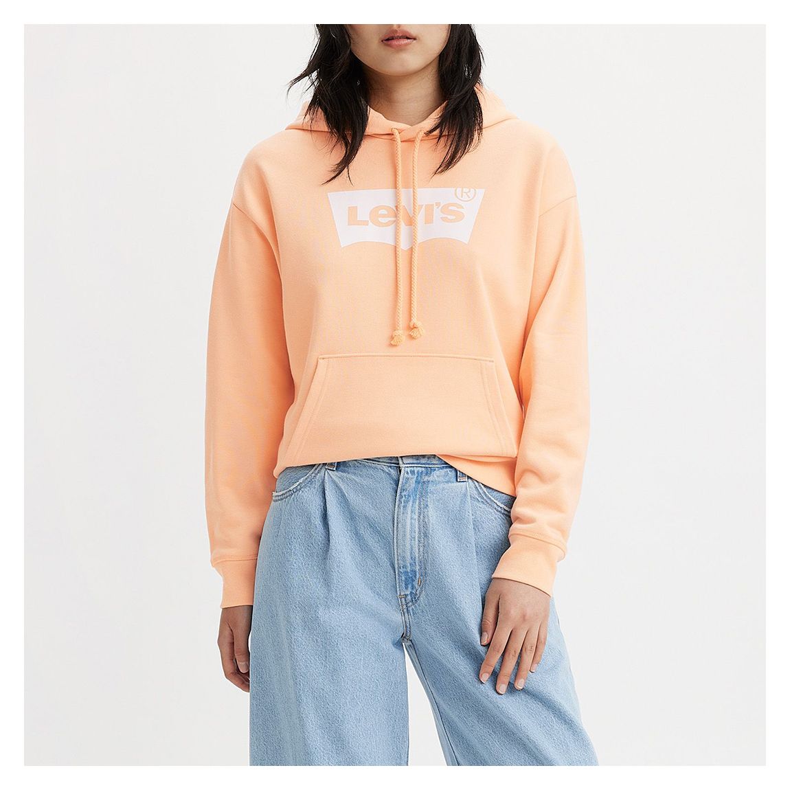 Orange Graphic Standard Cotton Hoodie main product photo