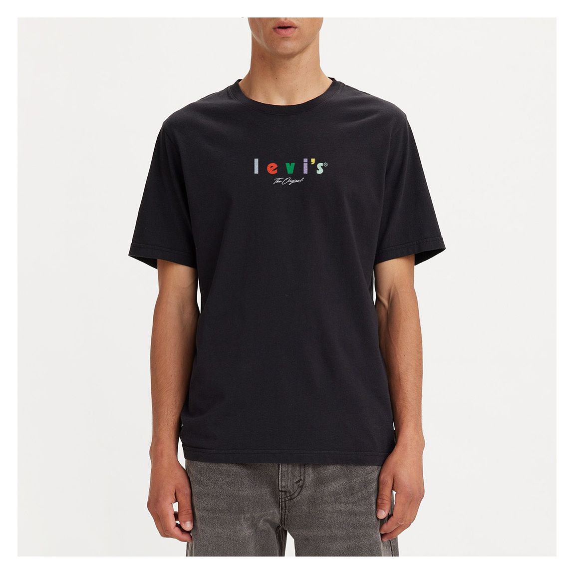 Black Relaxed Cotton T-Shirt main product photo