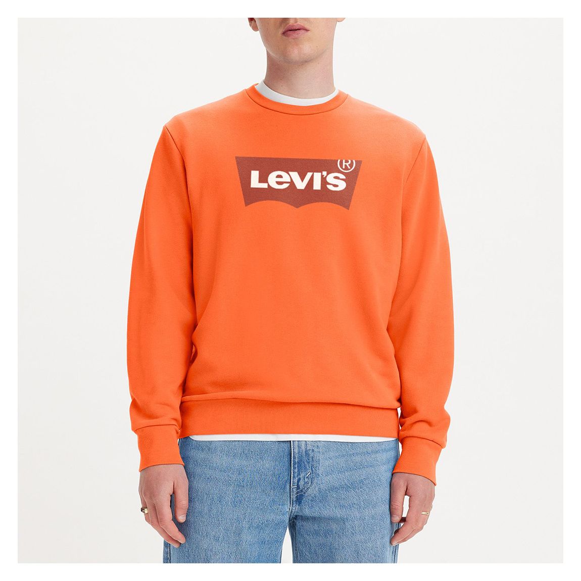 Orange Standard Cotton Sweatshirt main product photo