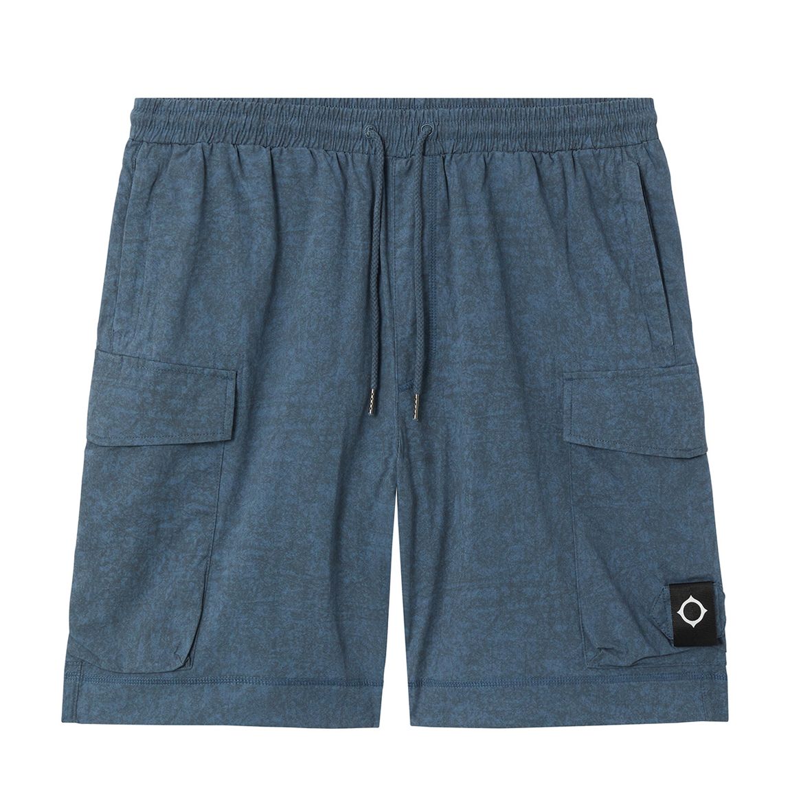Teal Cotton Cargo Shorts main product photo
