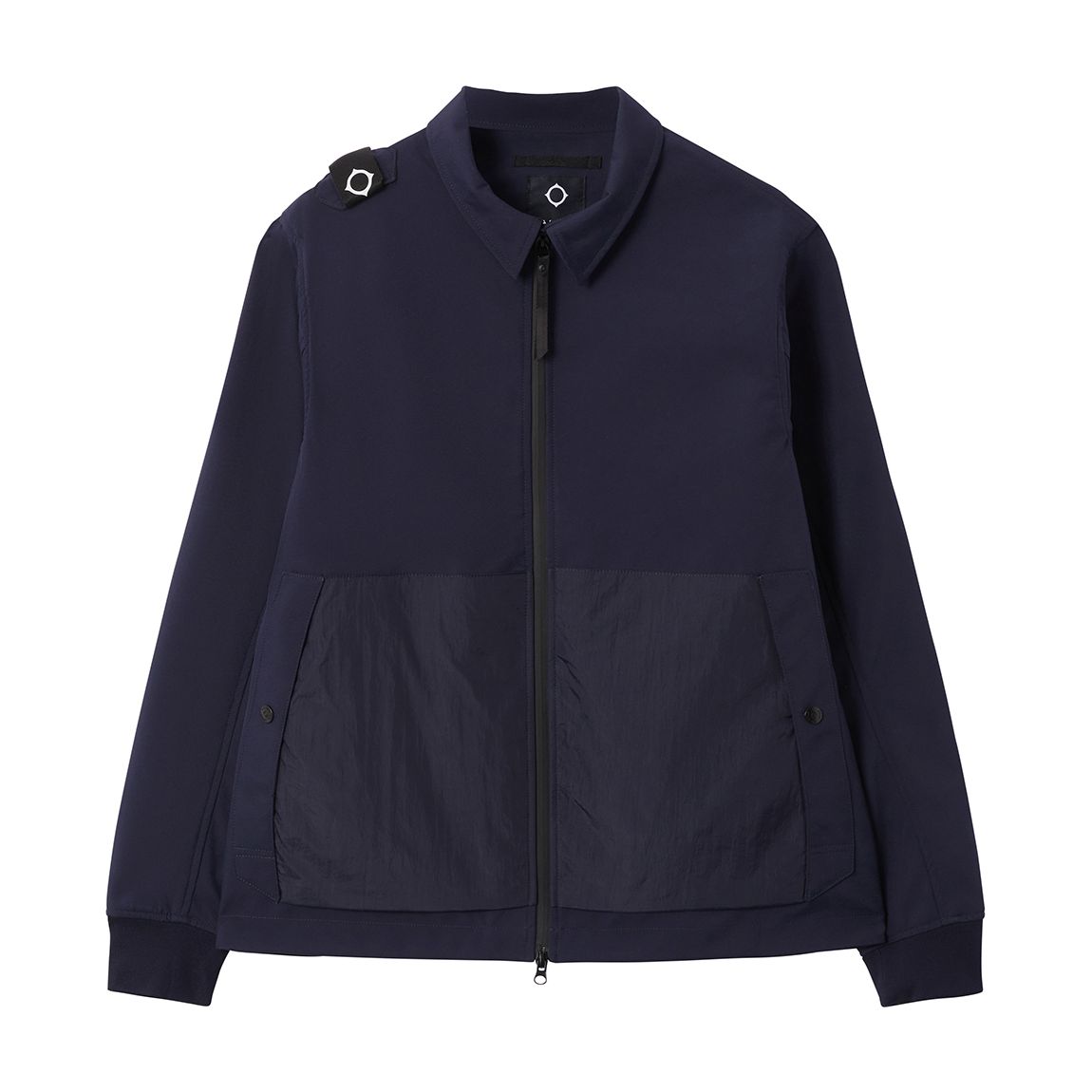 Navy Softshell Overshirt main product photo