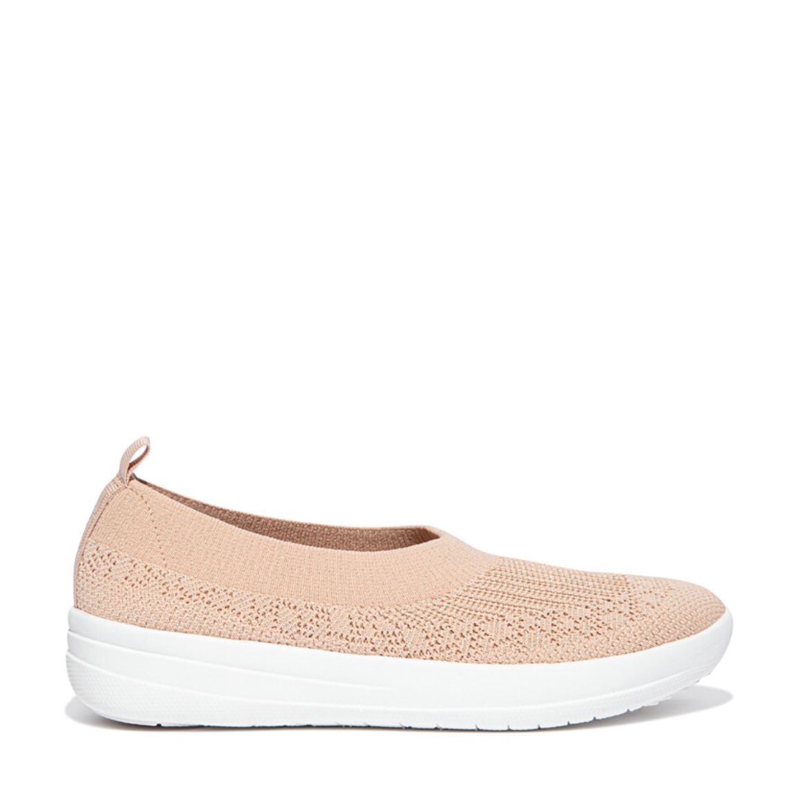 Almond Tan/Platino Uberknit Slip On Ballerina Shoes main product photo