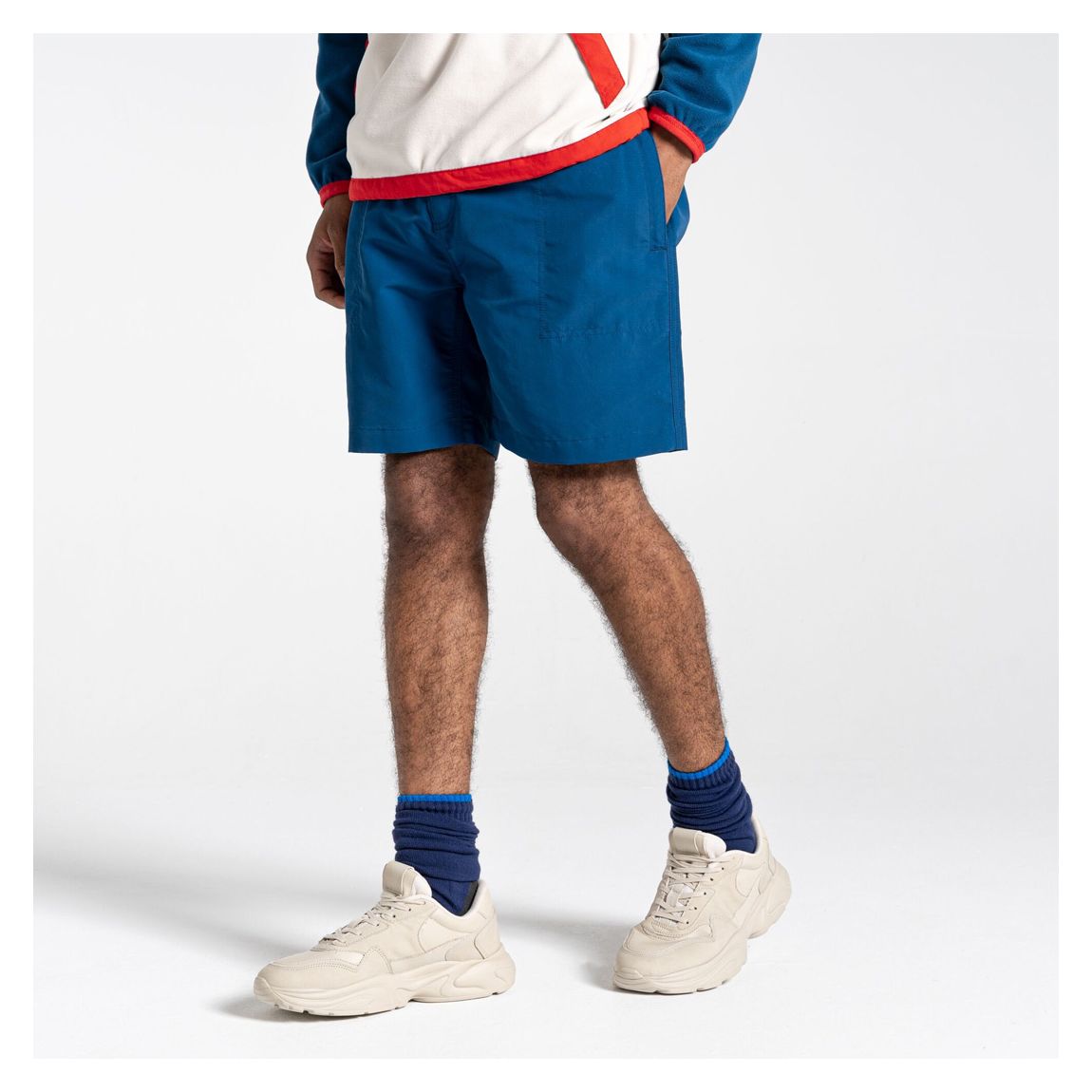 Blue Hybrid Swim Shorts main product photo