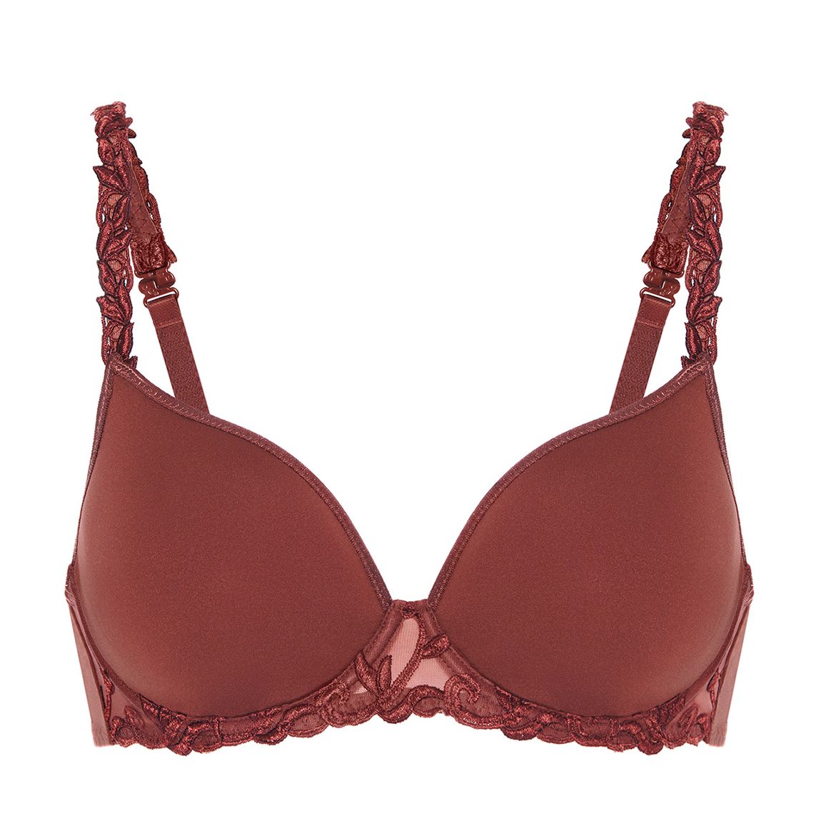 Orange Andora 3D Spacer Shaped Underwired Bra main product photo