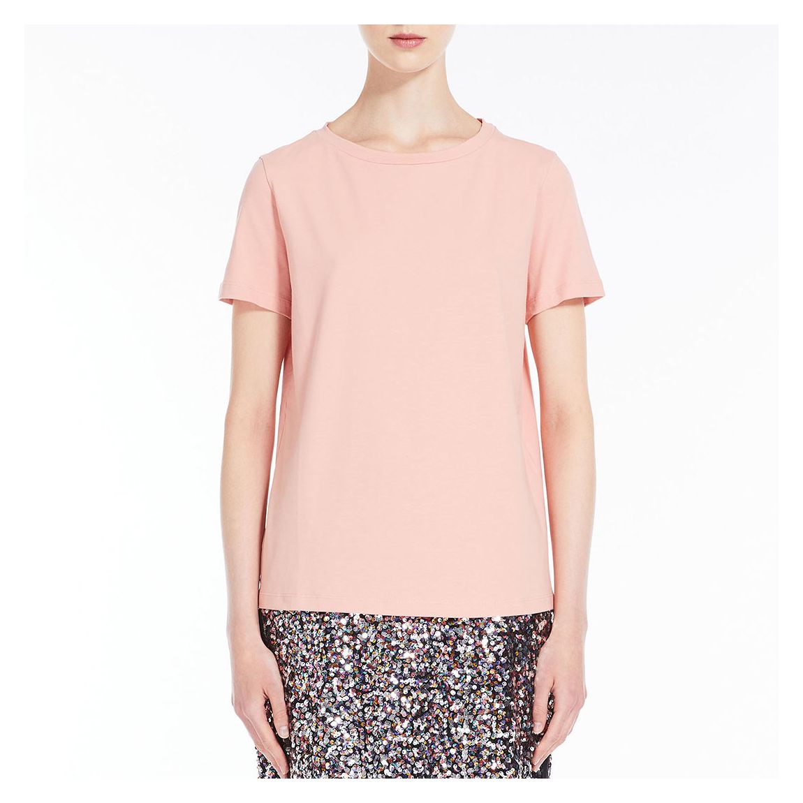Salmon Cotton Blend T-shirt main product photo