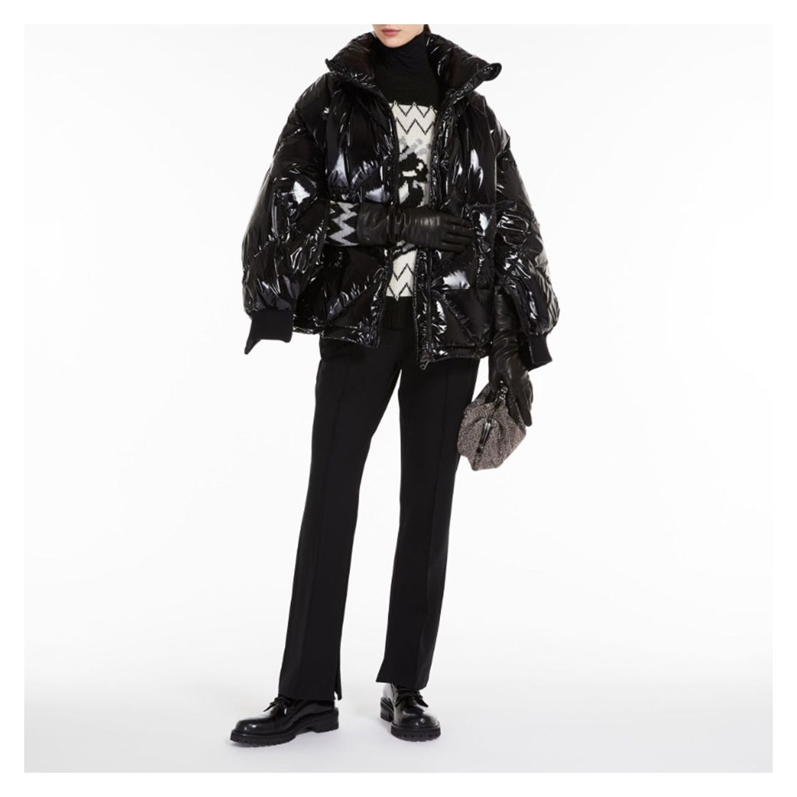Black Patent Jacket main product photo