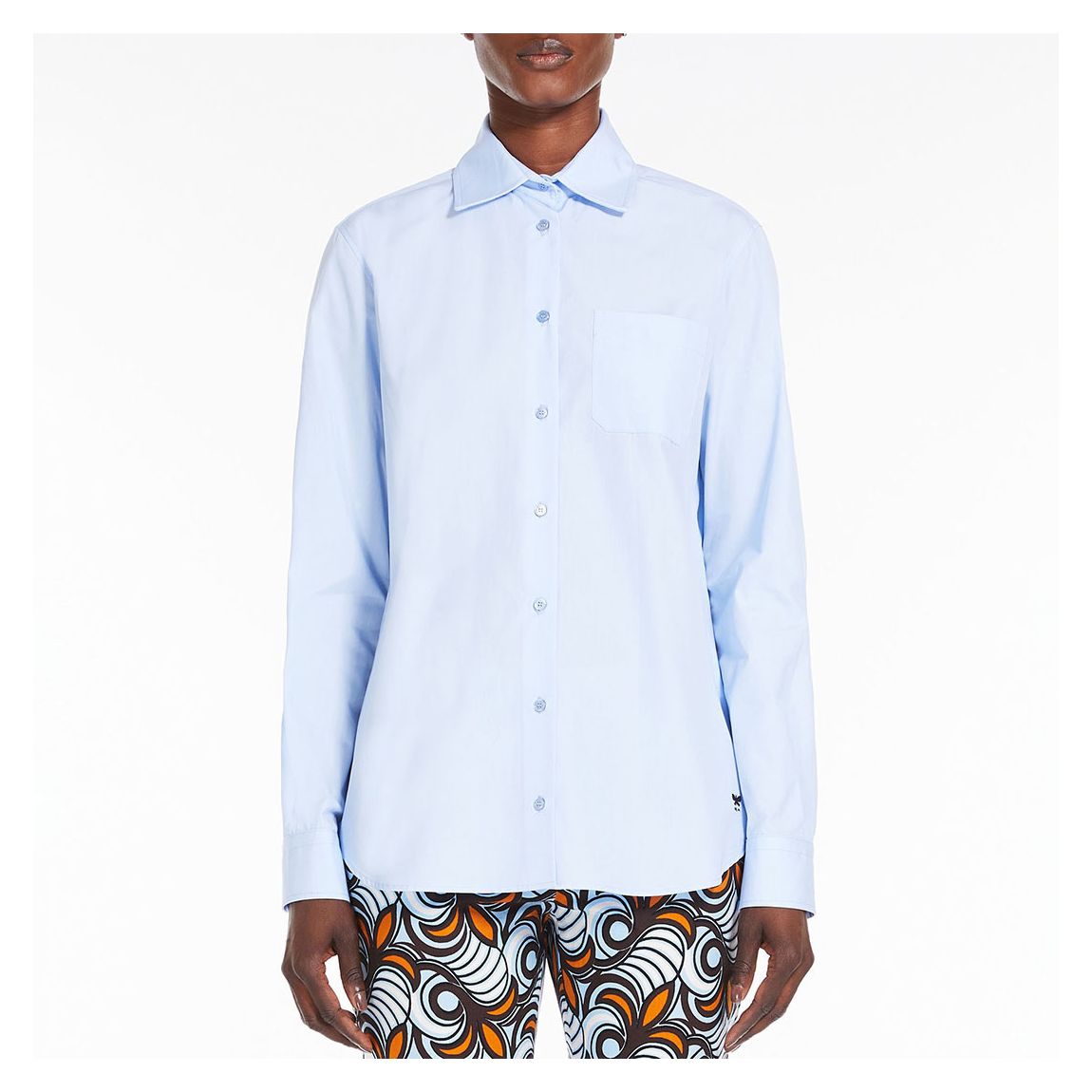 Blue Arpa Cotton Shirt main product photo