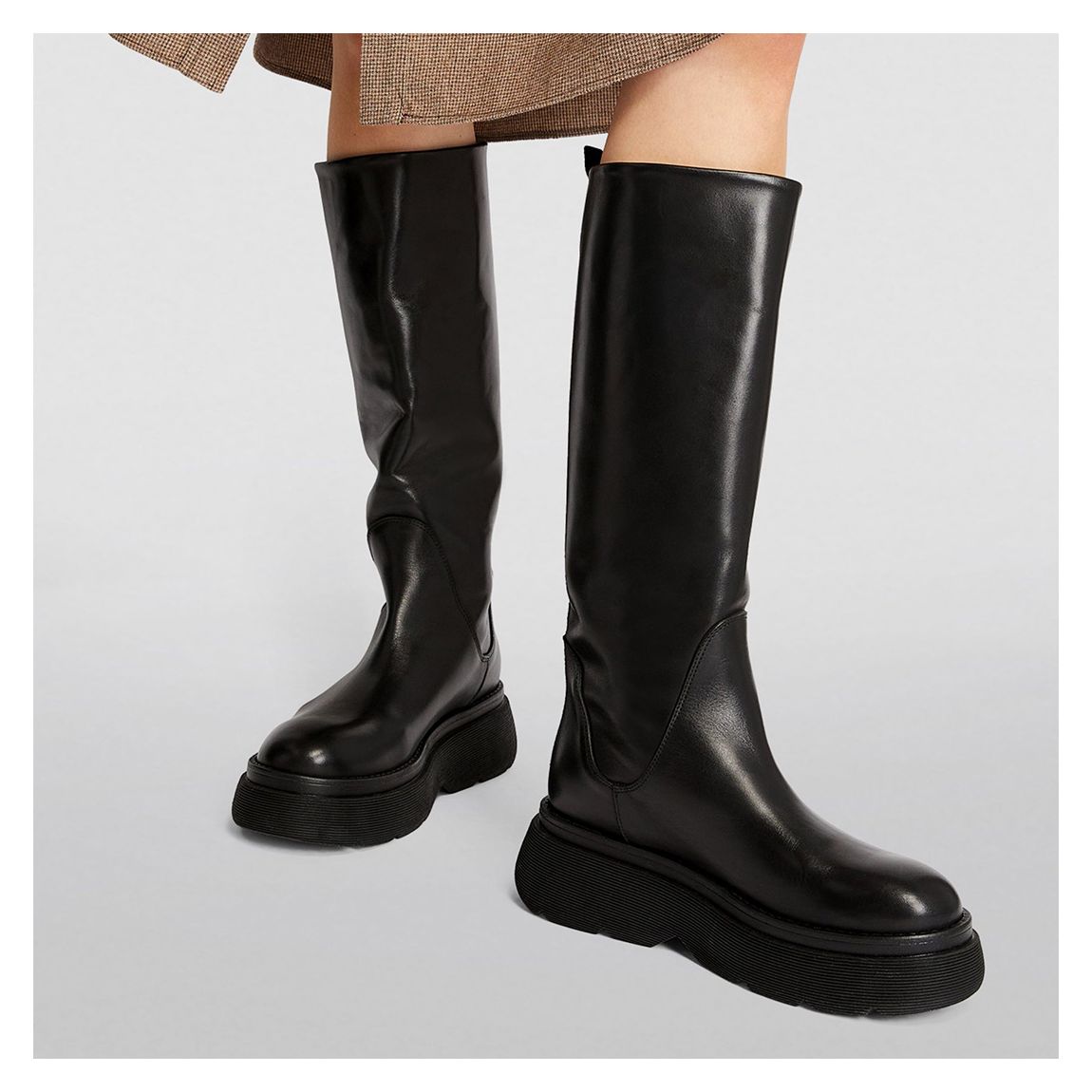 Black Flou Boot main product photo