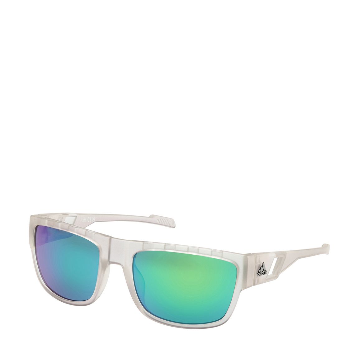 Mens Crystal Green Sunglasses 60mm main product photo
