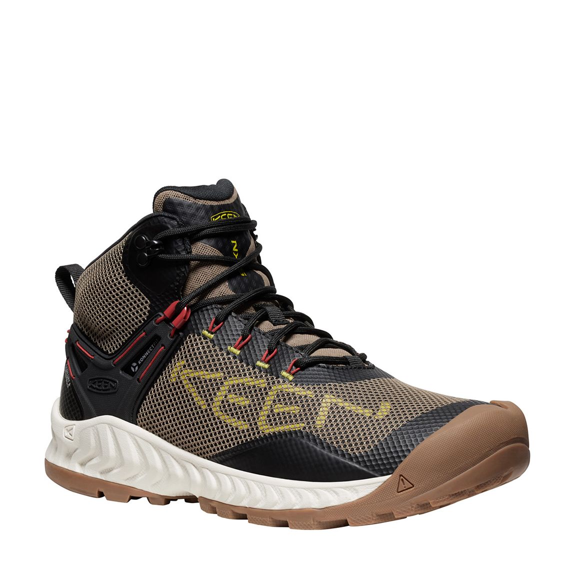 Men's Brown Multi Nxis Evo Waterproof Mid Hiking Boots main product photo