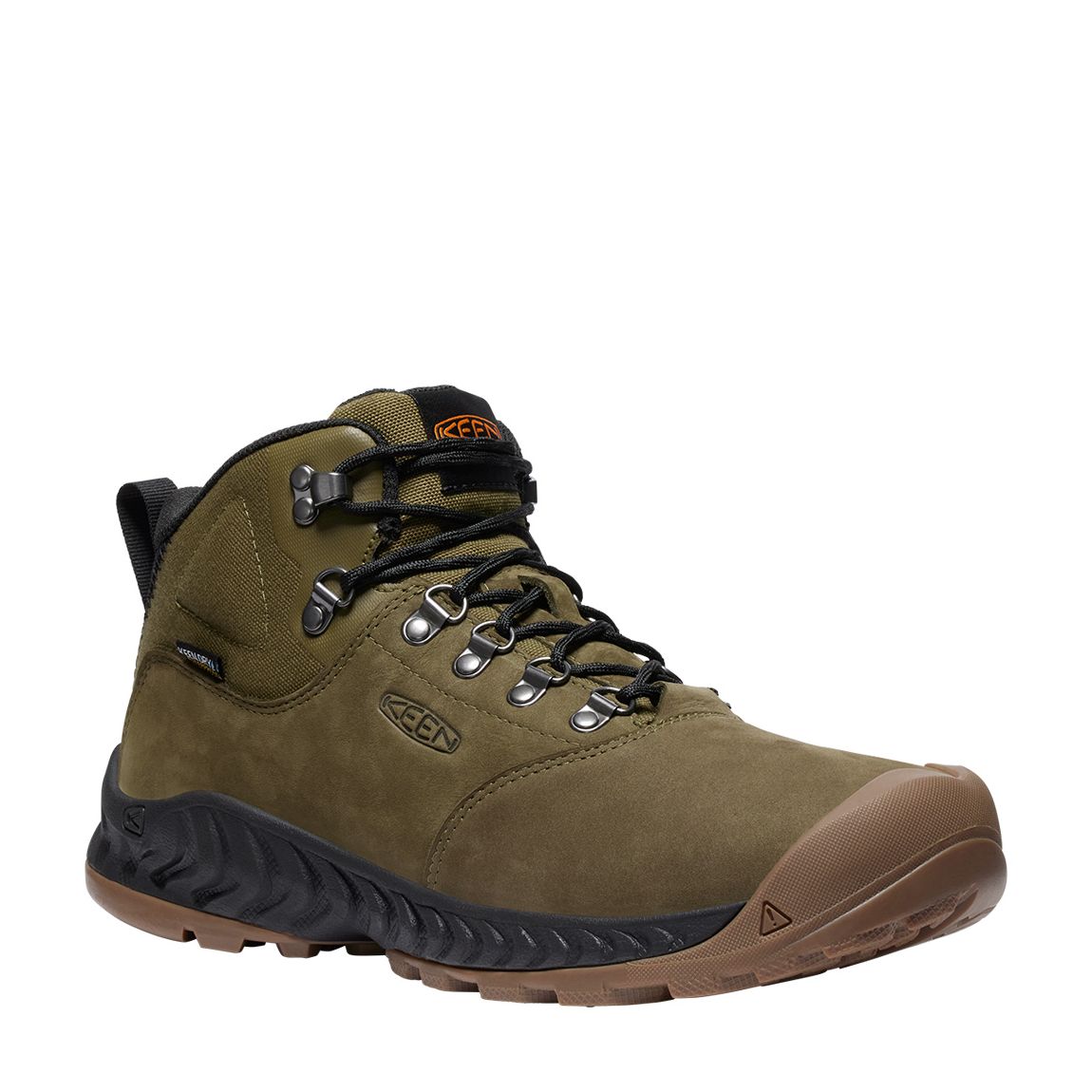 Men's Olive/Black Nxis Explorer Waterproof Mid Hiking Boots main product photo
