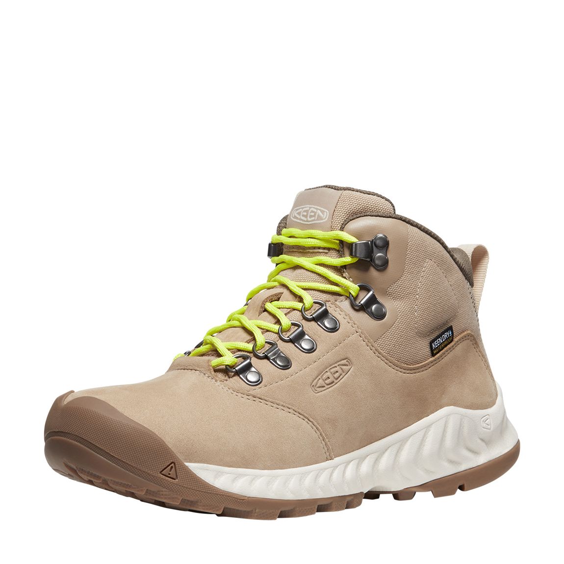 Women's Beige/Yellow Nxis Explorer Waterproof Mid Hiking Boots main product photo