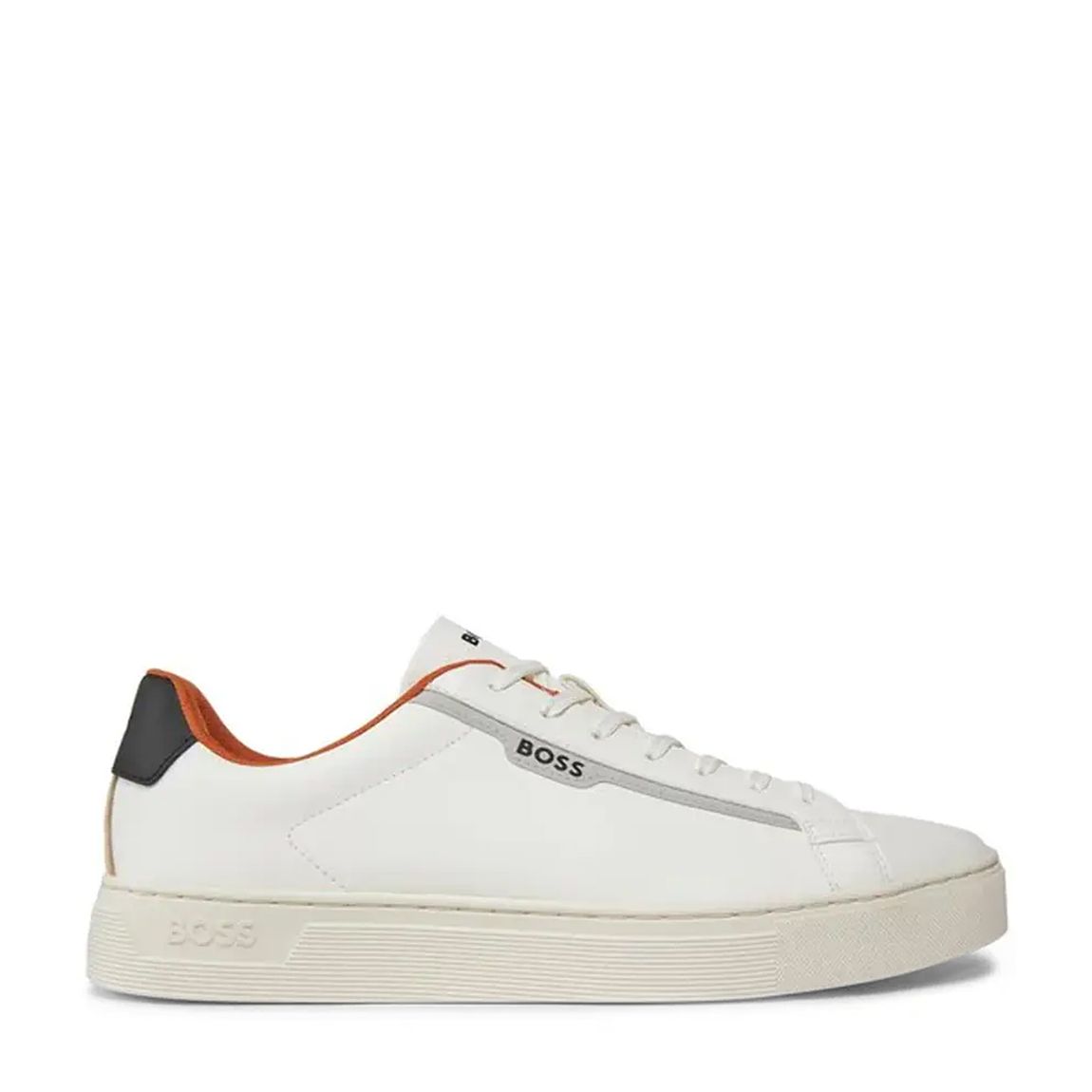 Boss White Rhys Tennis Trainers main product photo