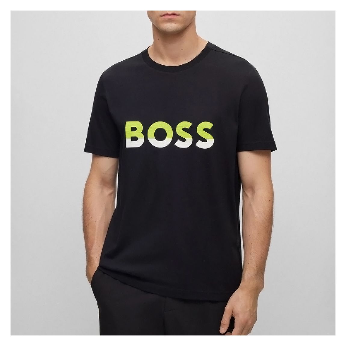 Black Cotton T-Shirt main product photo