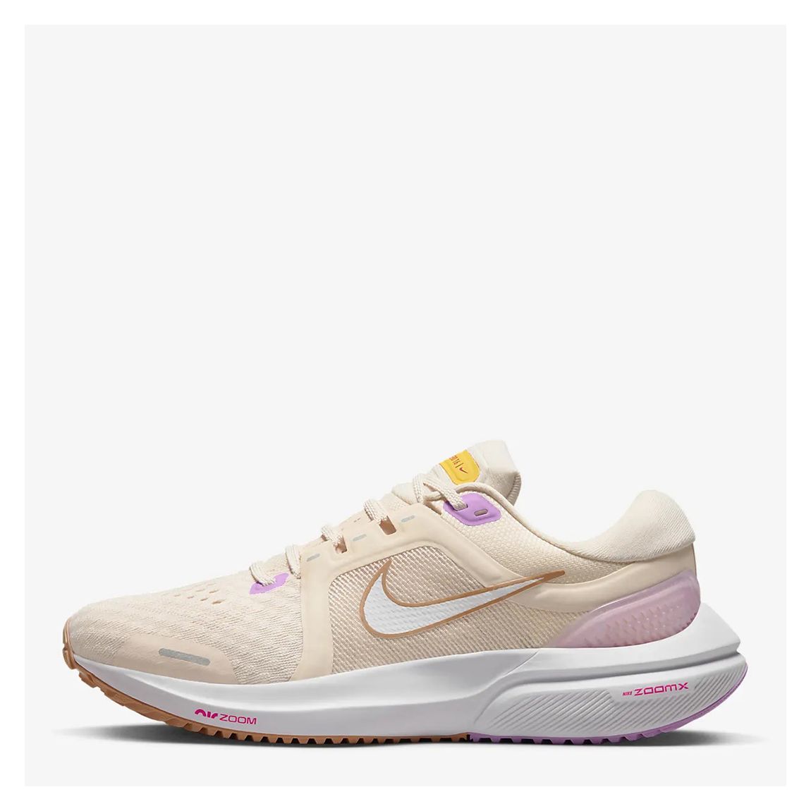 Women's White/Fuschia Nike Air Zoom Vomero Trainers main product photo