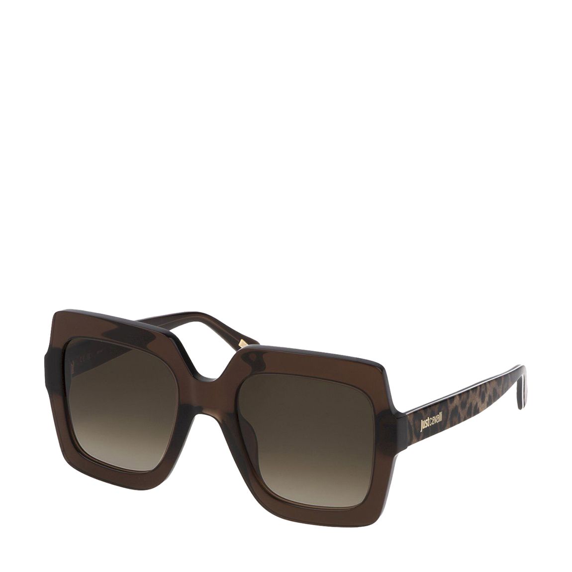 Women's Just Cavalli Brown Sunglasses 53mm main product photo
