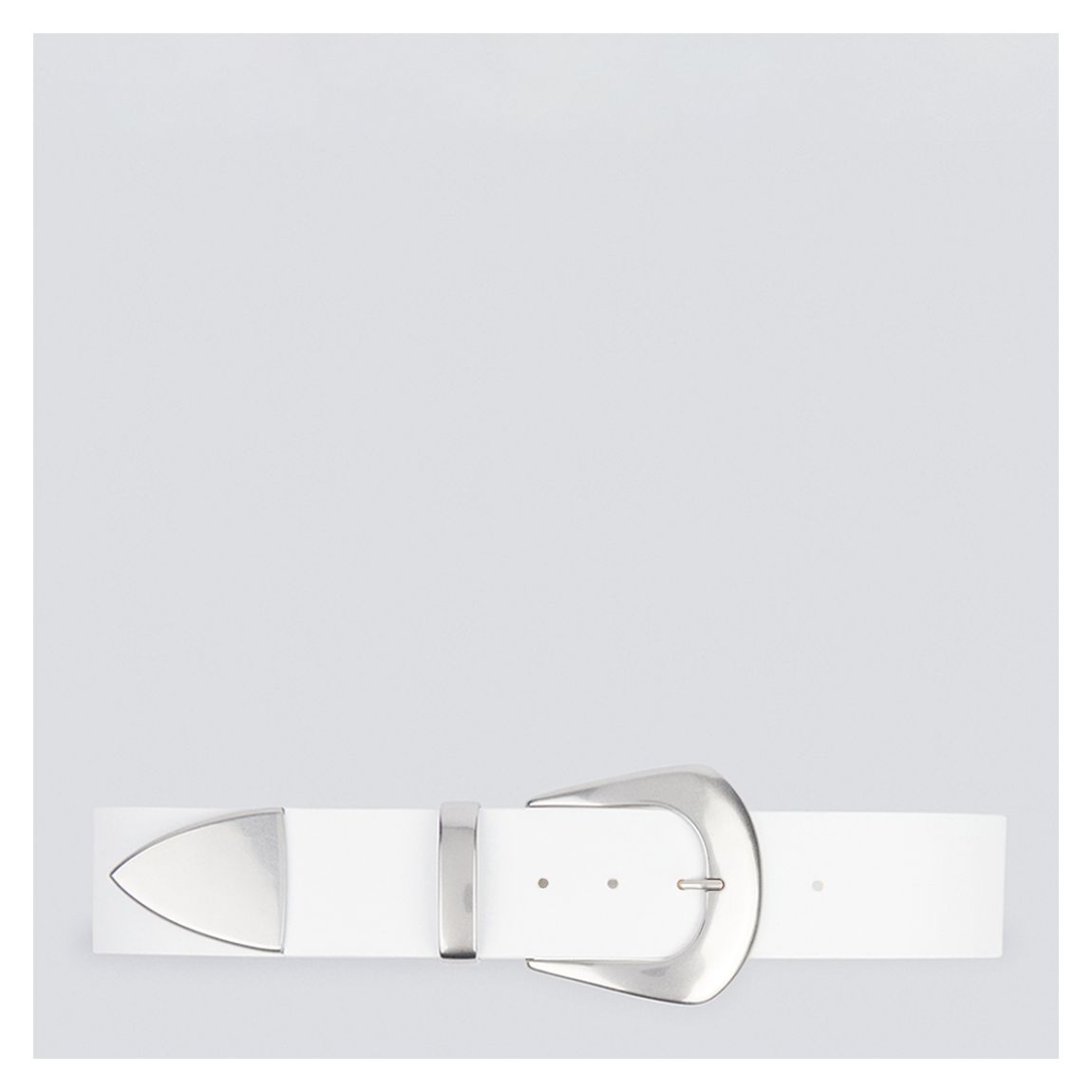 White Silver Belt main product photo