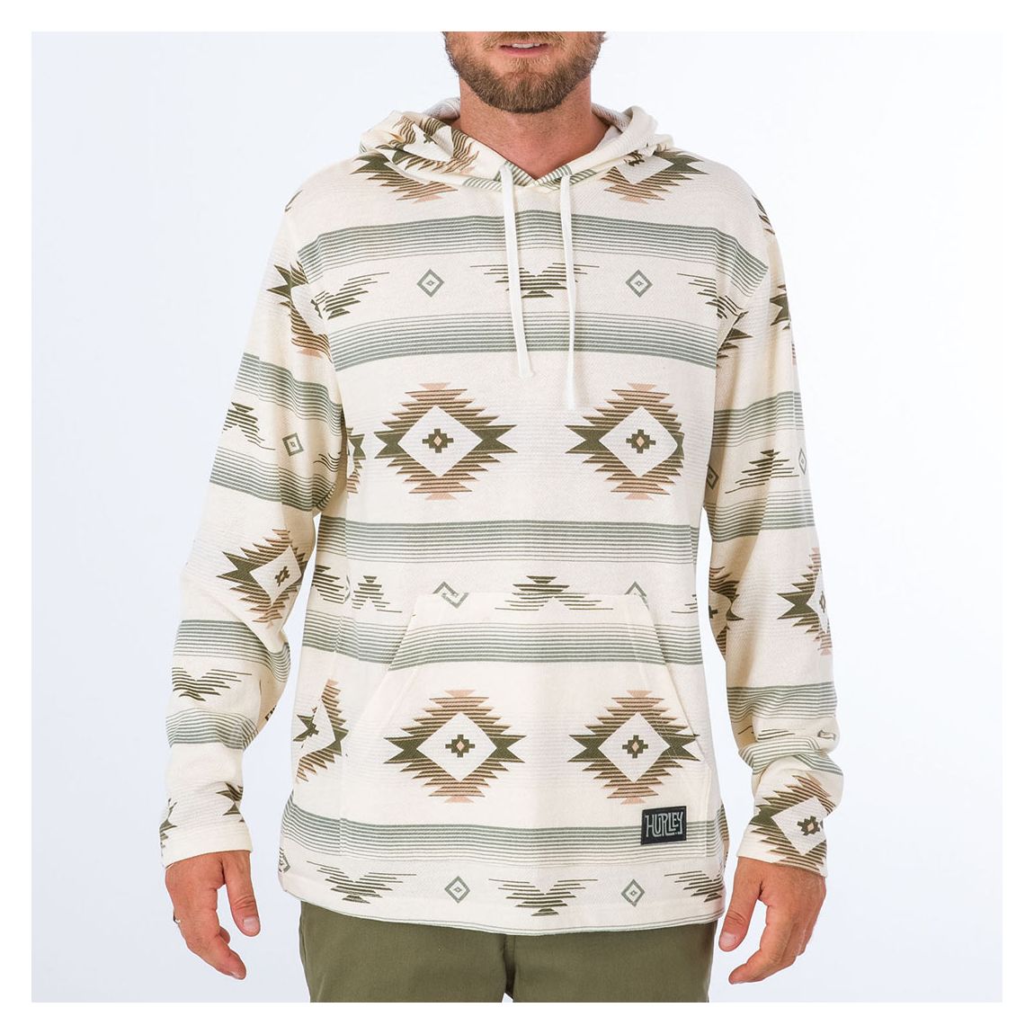 Beige Modern Surf Hoodie main product photo
