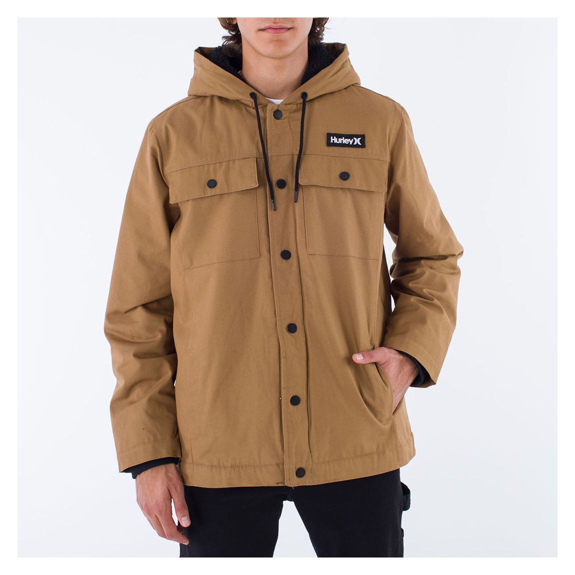 Beige Charger Cotton Jacket main product photo
