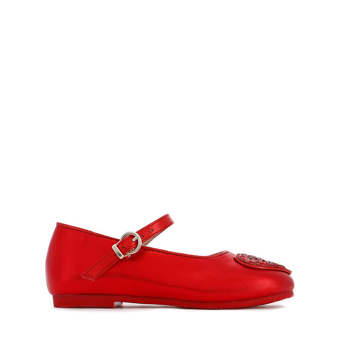 Infant Red Glitter Amora Flat main product photo