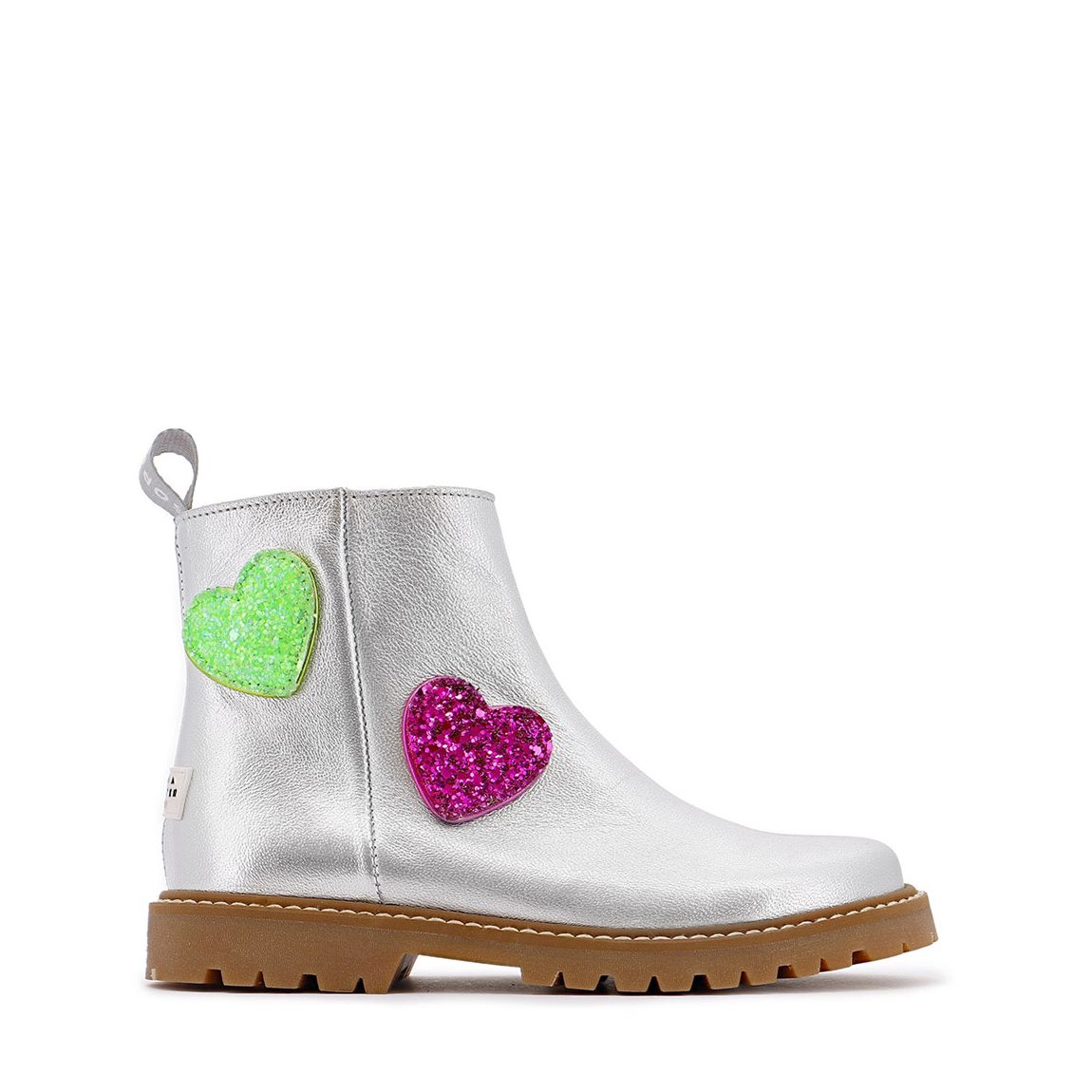 Silver Multi Glitter Amora Boot main product photo