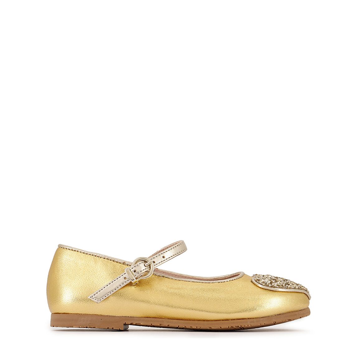 Infant Gold Glitter Amora Flat main product photo
