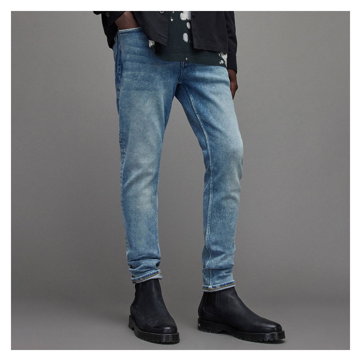 Light Blue Ronnie Stretch Jeans main product photo