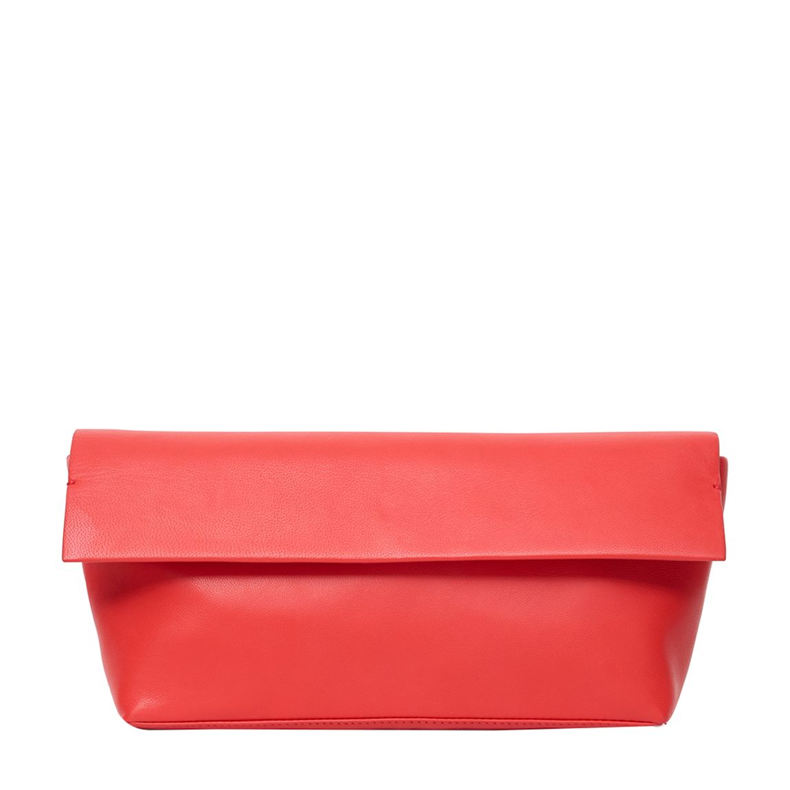 Coral Vigun Leather Clutch Bag main product photo