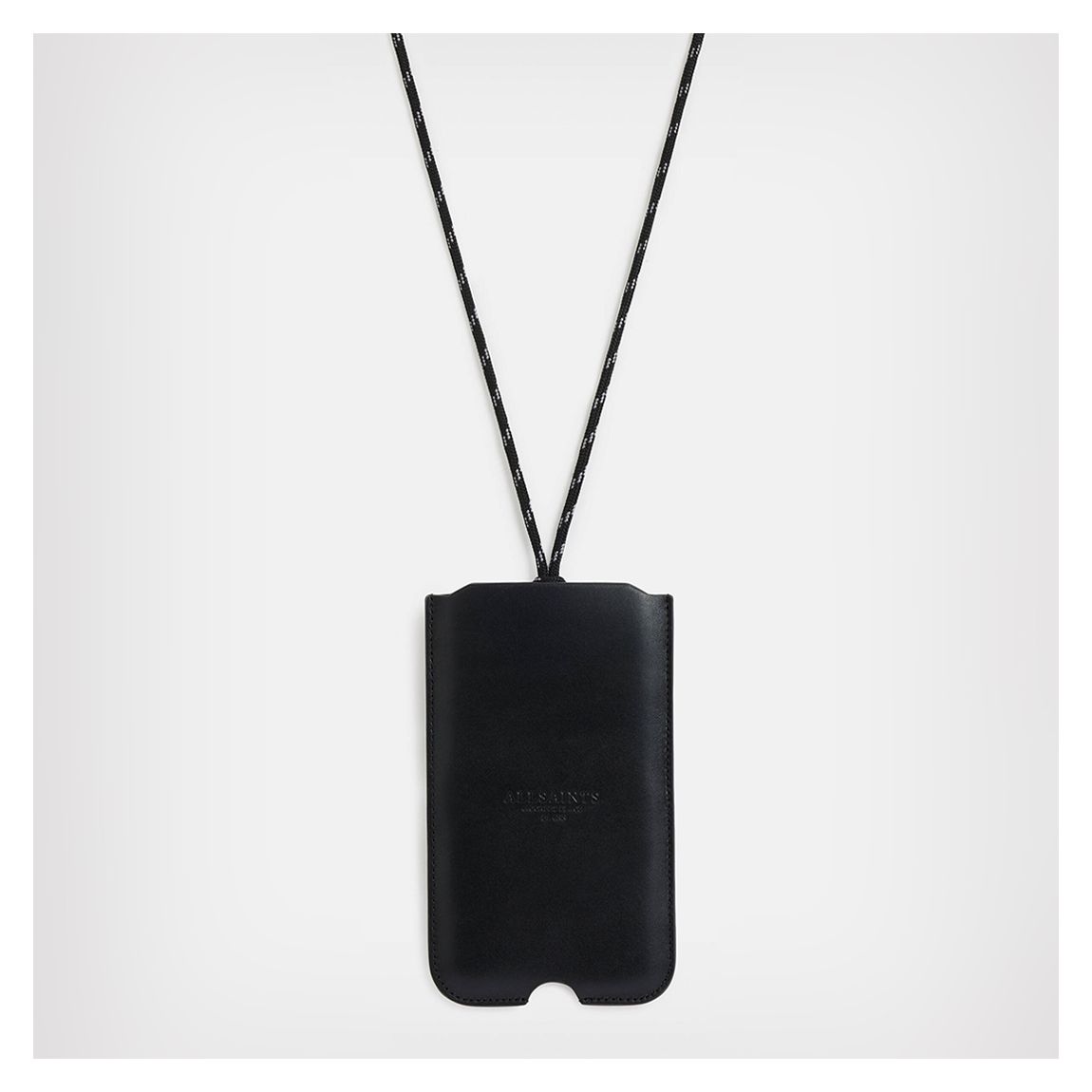 Black Cybele Leather Phone Holder main product photo
